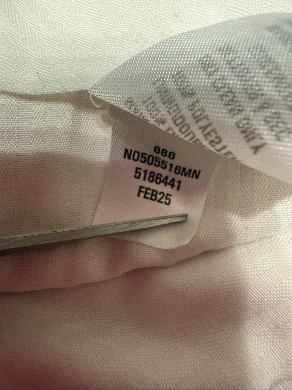 Nordstrom Men’s 100% Linen Trousers 40W Beige Tessuti di Sondrio Italian Fabric